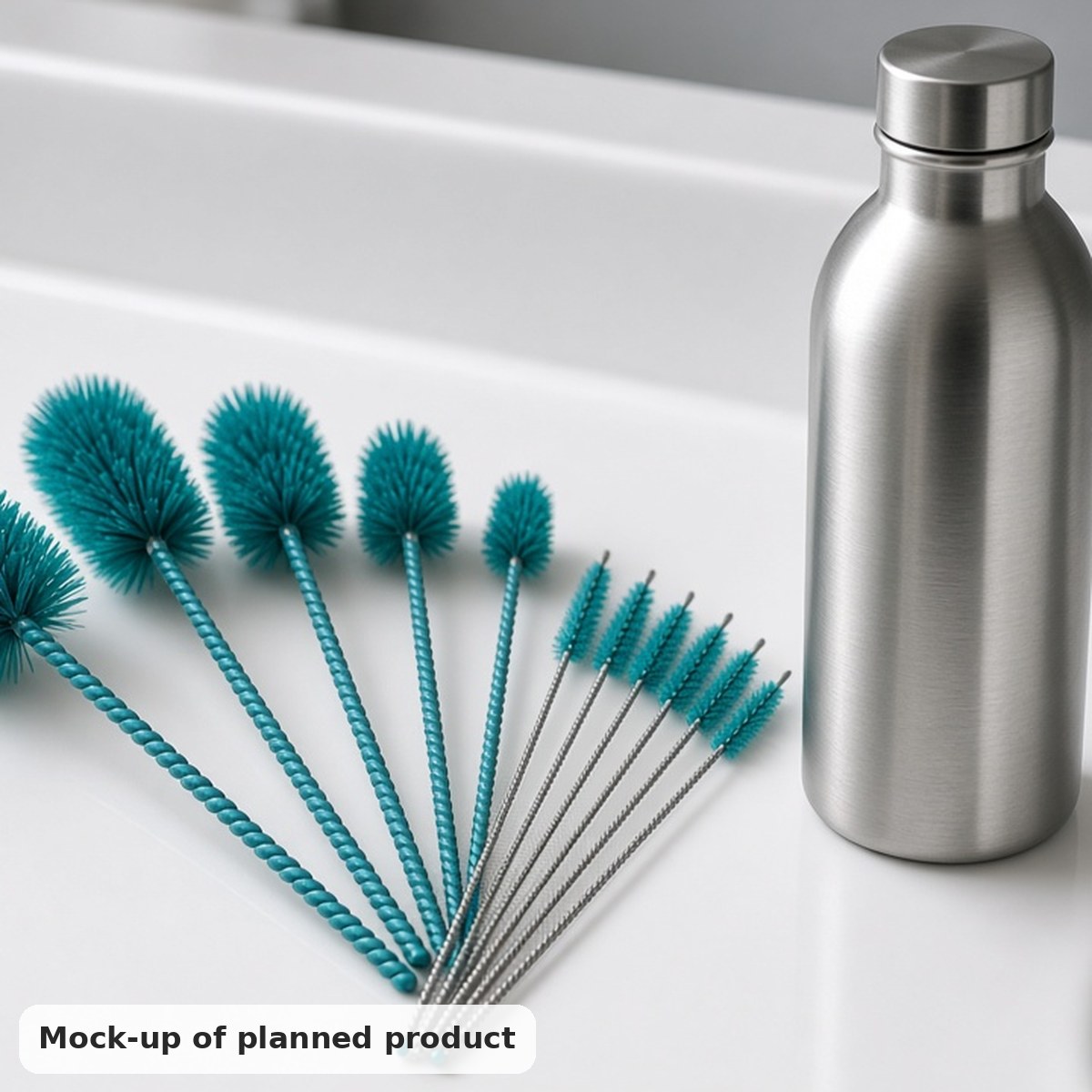 Bottle & Straw Cleaning Brush Set (7)