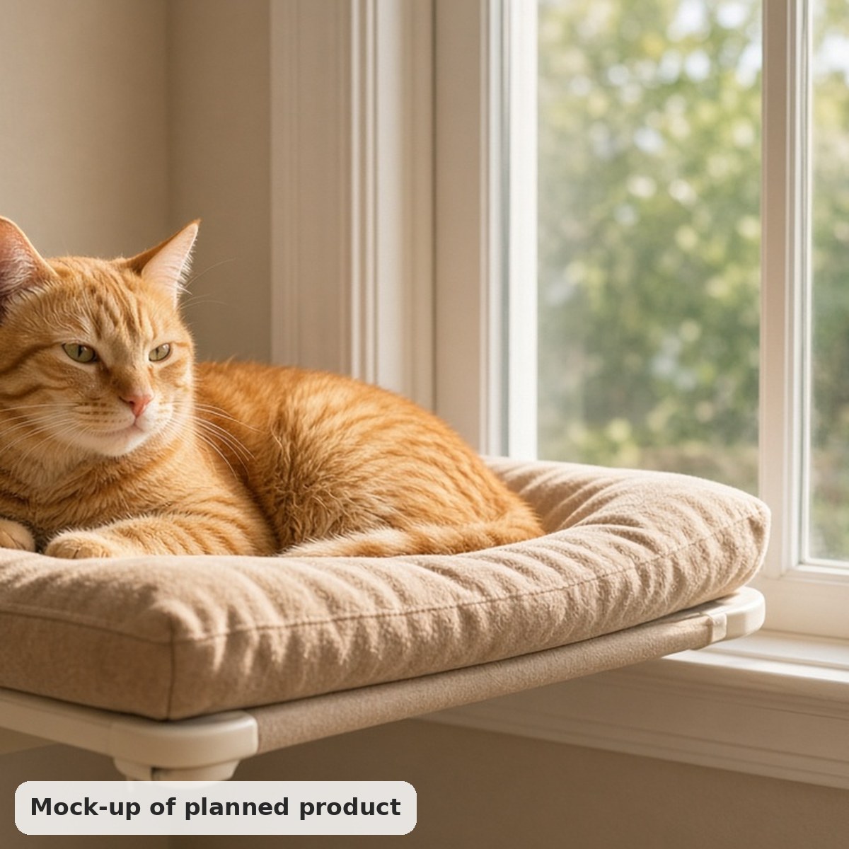 Foldable Cat Window Bed