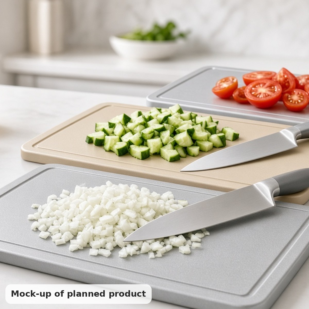 Double-Sided Chopping Boards (3 pack)