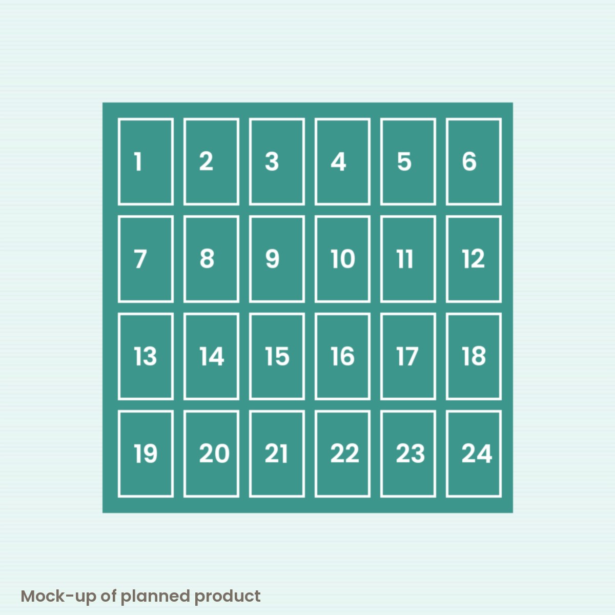 Cleaning Kit Advent Calendar (24 doors)