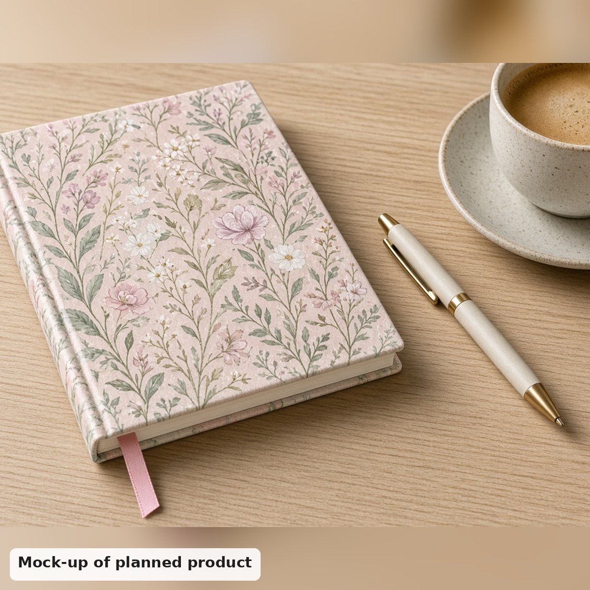 Floral 2027 A5 Week-to-View Diary