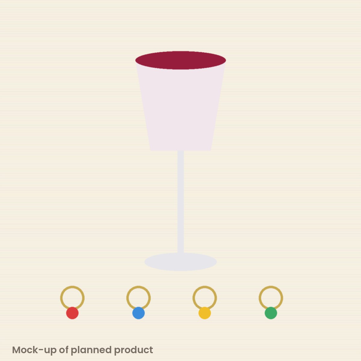 Wine Glass Drink Charms (set of 8)