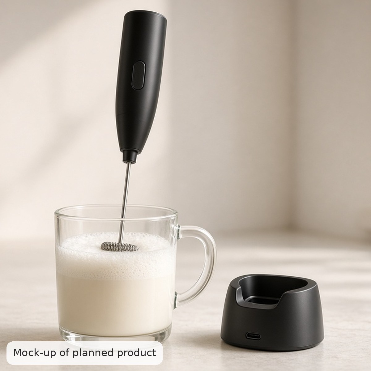 Rechargeable Handheld Milk Frother