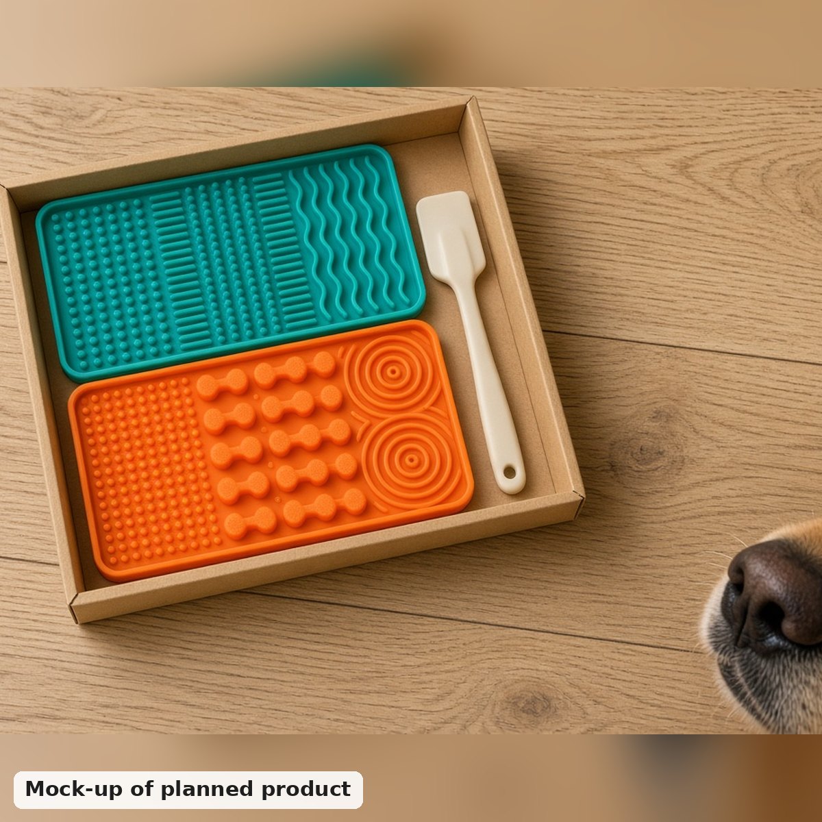 Dog Lick Mat Gift Set