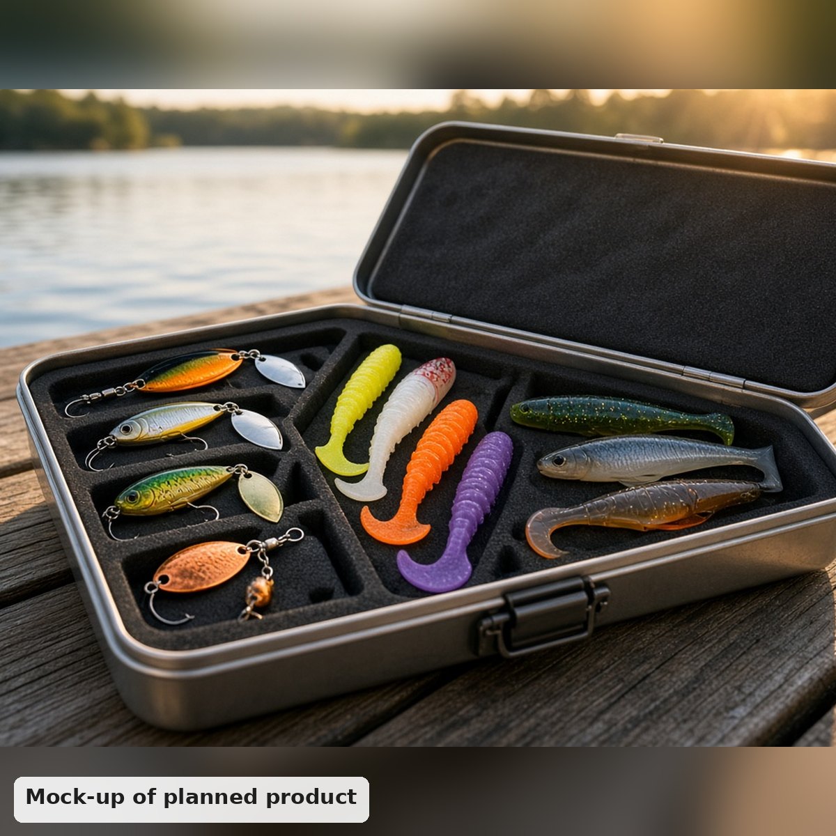 Fishing Lure Gift Tin