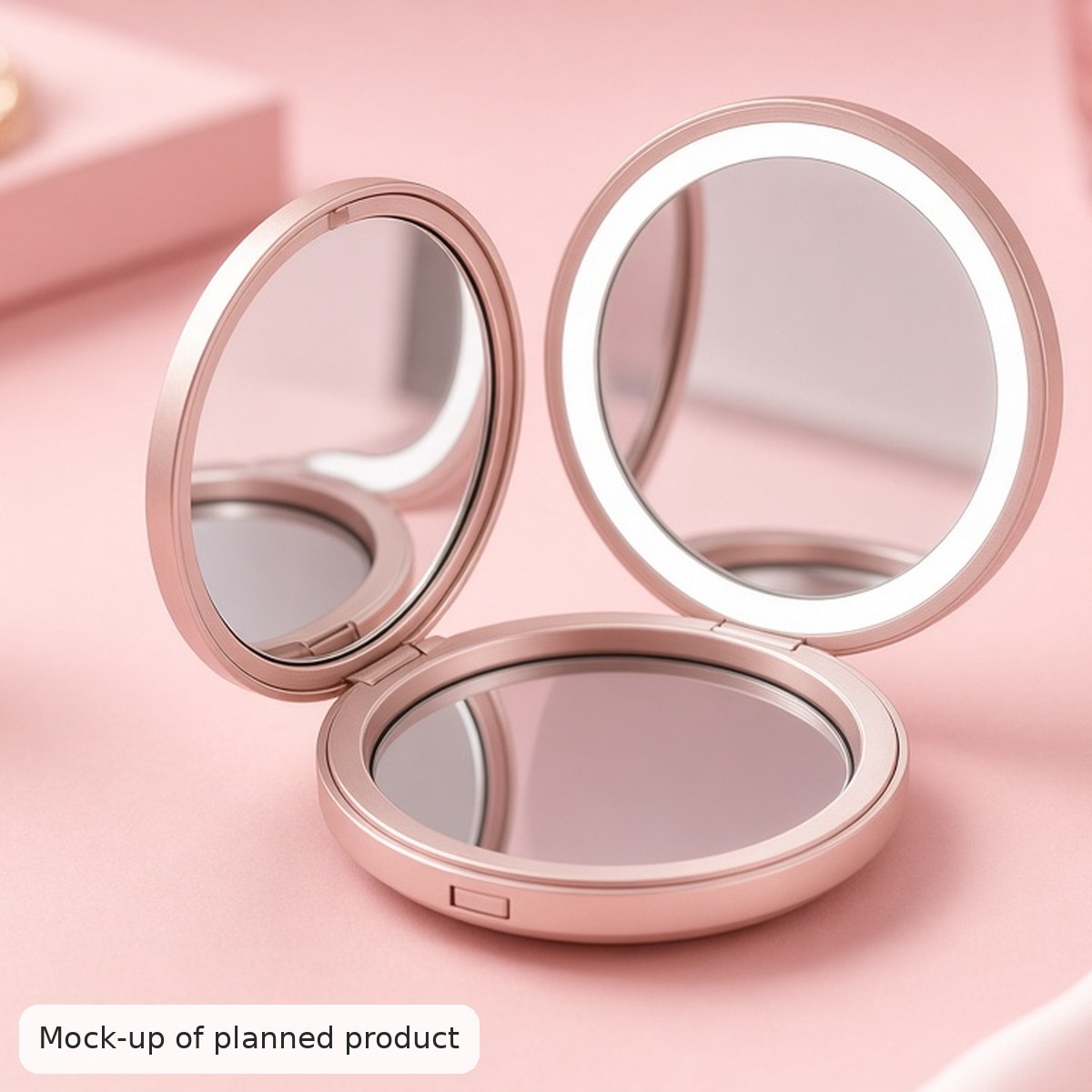 LED Pocket Compact Mirror (1x/3x)