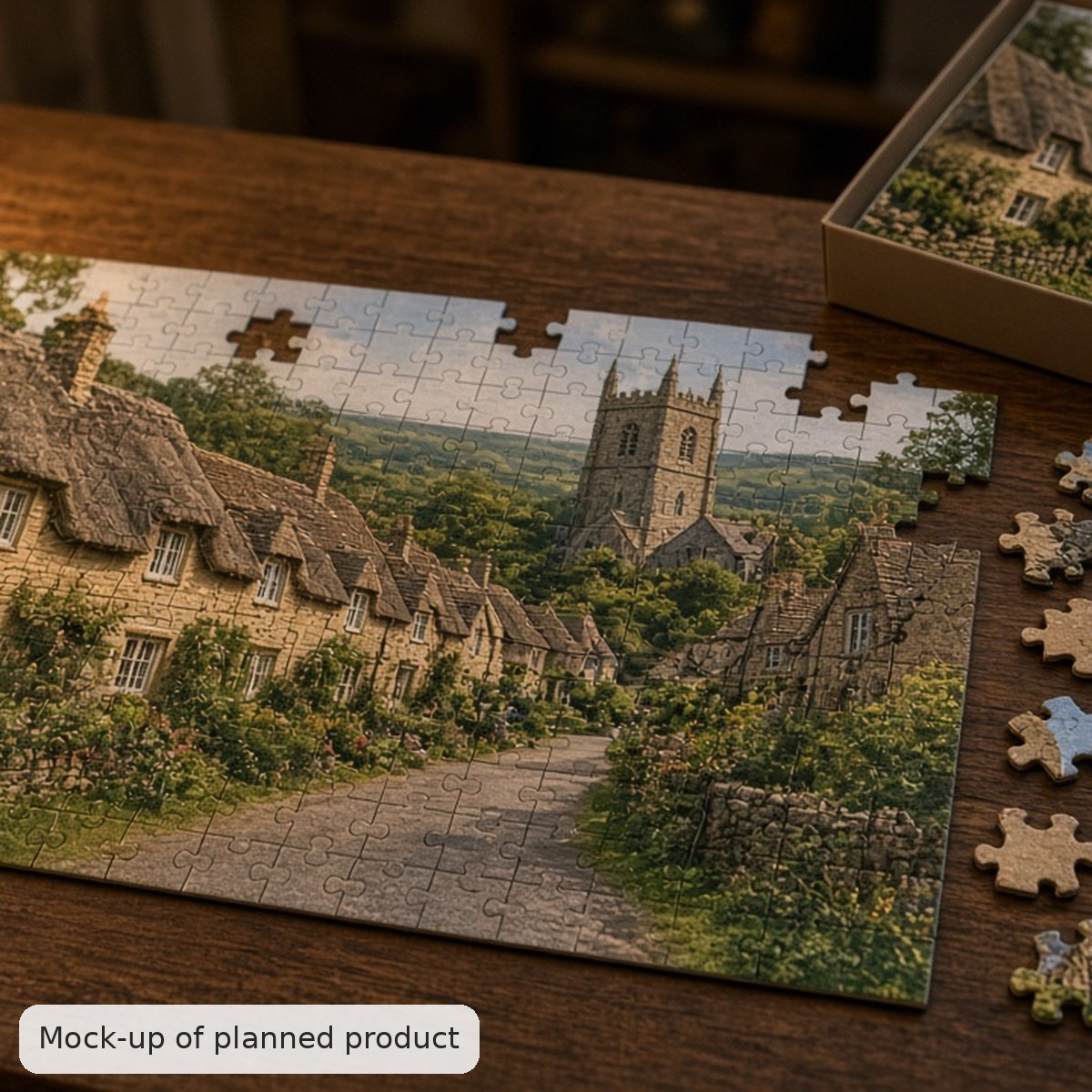 British Village Jigsaw (1000 pieces)