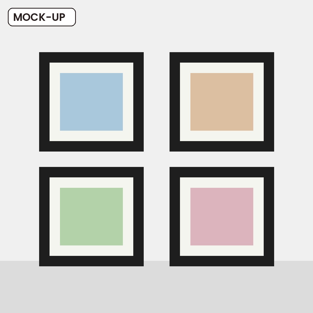 A4 Picture Frames (4 pack)